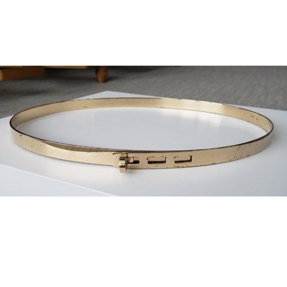 Burberry Polished Metal Hoop Belt - Picture 1 of 3